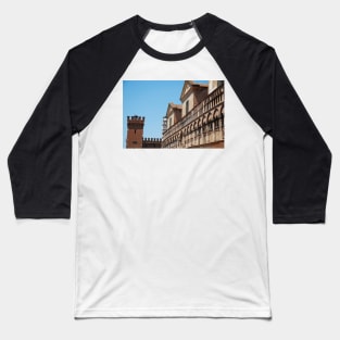 Buildings in Piazza Trento e Trieste, Ferrara Baseball T-Shirt